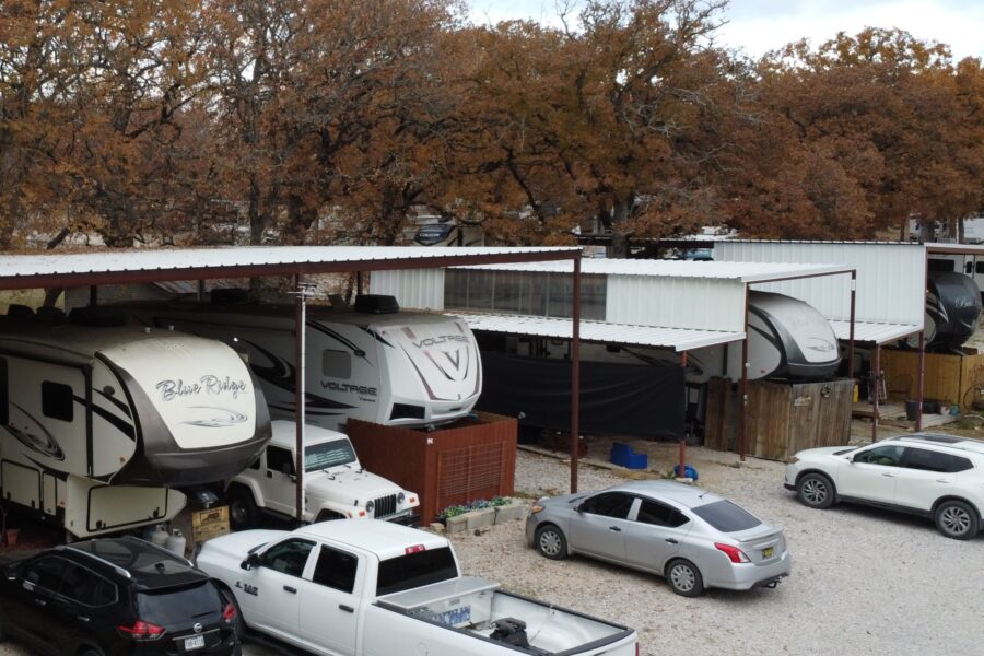 Covered RV Spaces